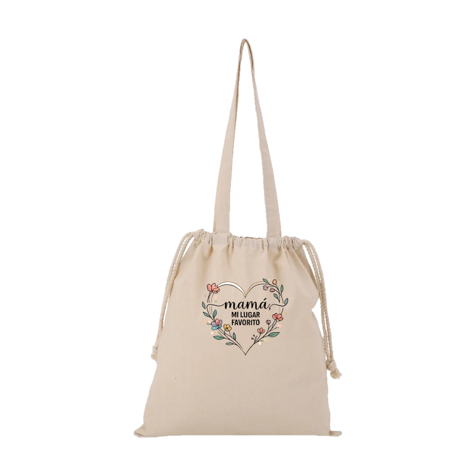 Bolsa «Mamá, mi lugar favorito» en natural