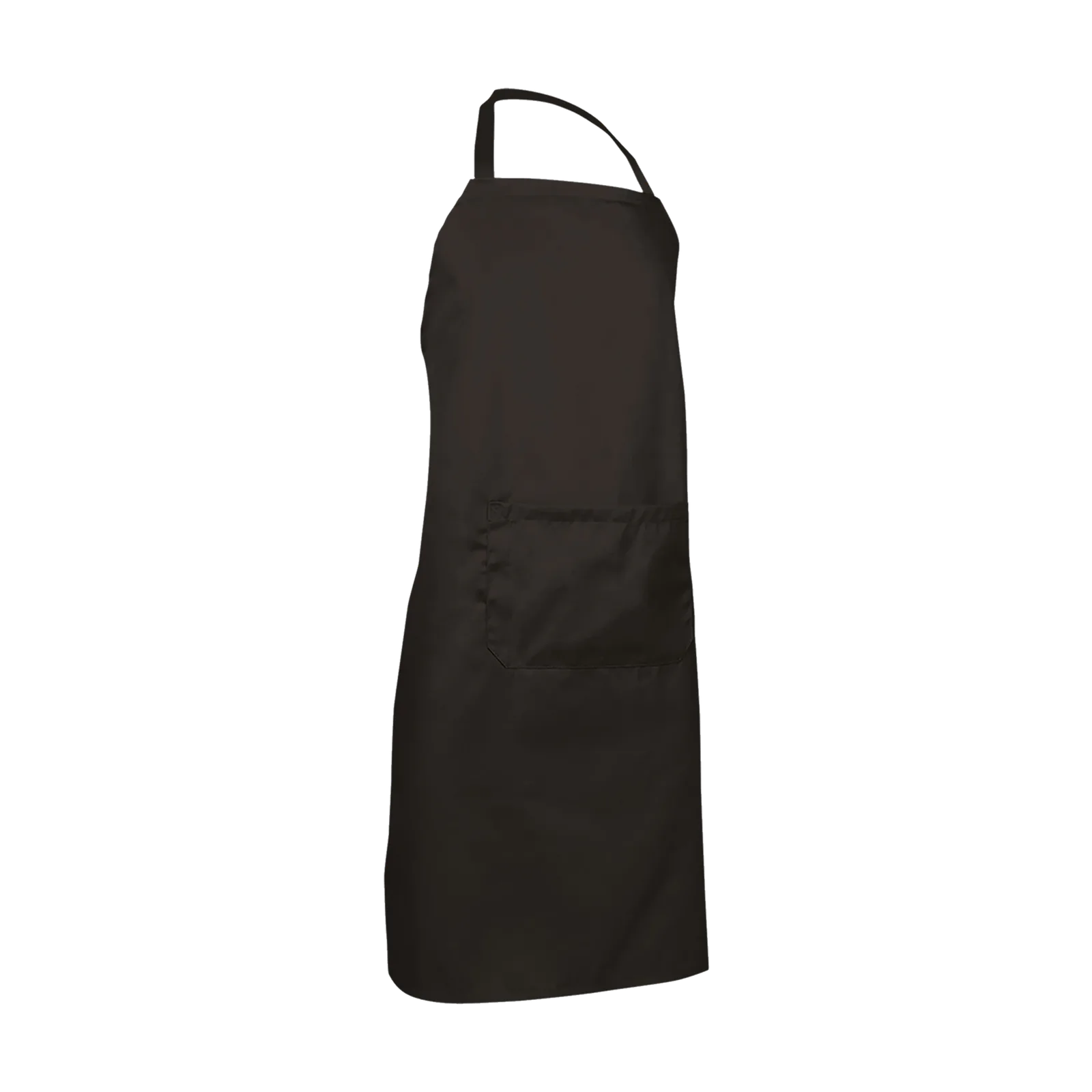 Delantal con bolsillo negro (delante)